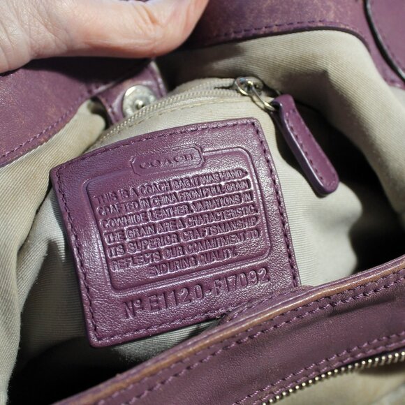 Coach Lavender Soho Hobo Bag - Picture 11 of 16